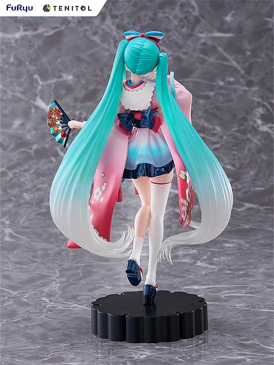 TENITOL Hatsune Miku NEO TOKYO Series KIMONO Plastic Pre-painted Finished Figure