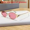 Oval Full Frame Sunglasses With Uv400 Protection For Outdoor Sports And Fashion Style