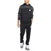 Nike Logo Fleecegefütterte Warme Jogginghose mit Elastischem Bund Herren Unterteile Schwarz DQ5825-010