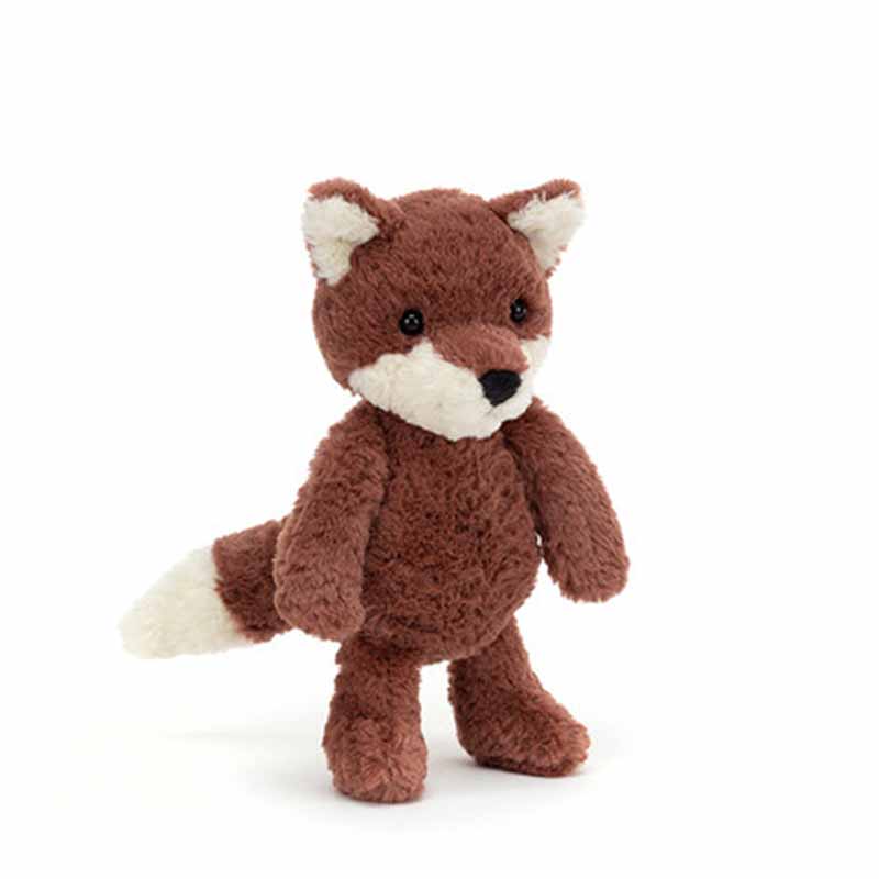 

JELLYCAT Woods Animals Fox Tombao Taft Soothing Ginger Doll Plush Doll 20cm High Box Not Included