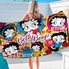 Anime B-Bettys B-Boops Big Microfiber Beach Towels Quick Dry Towel Sand Beach Towels Pool Towel for Travel Swim Pool Yoga