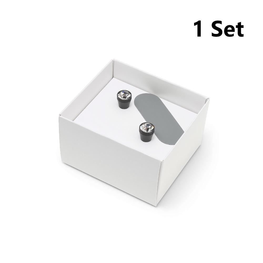 Car Interior Accessories Crystal Door Pin Lock Car Latch Universal For BMW All Models Interior Modification Door Lock Decoration 1 set
