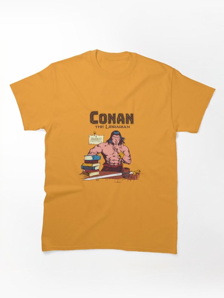Conan the Barbarian Conan The Librarian Colored Classic Unisex T-Shirt