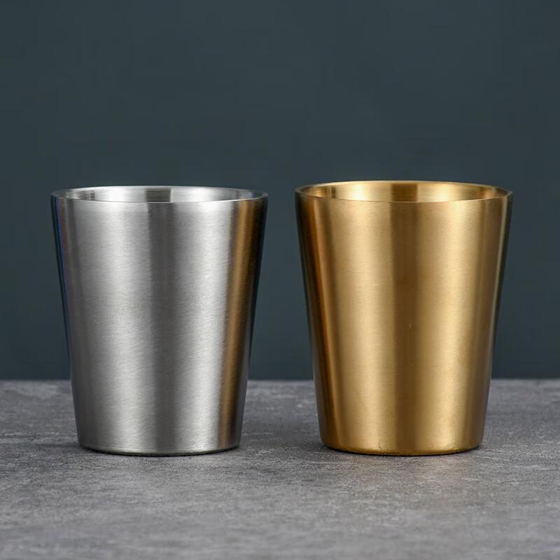 Jimeijiduo 304 Stainless Steel Insulated Beer Mugs (2-Pack)