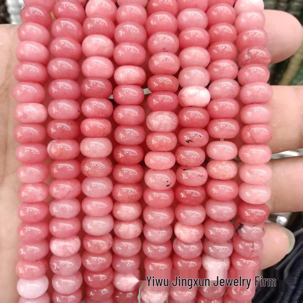 100 Natural Stone 5x8mm Abacus Beads for Jewelry Making – Bracelets & Necklaces