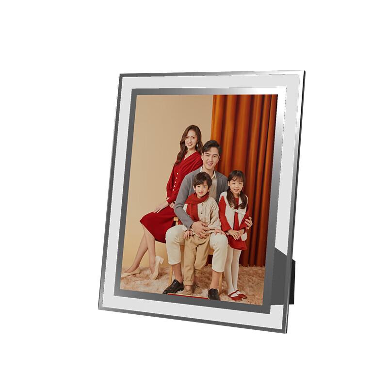 

Desktop Crystal Glass Photo Display