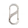 1pc 304 Stainless Steel S Shape Hook Carabiner for Camping Hiking Keychain Bag Durable Outdoor Gear Climbing Buckle