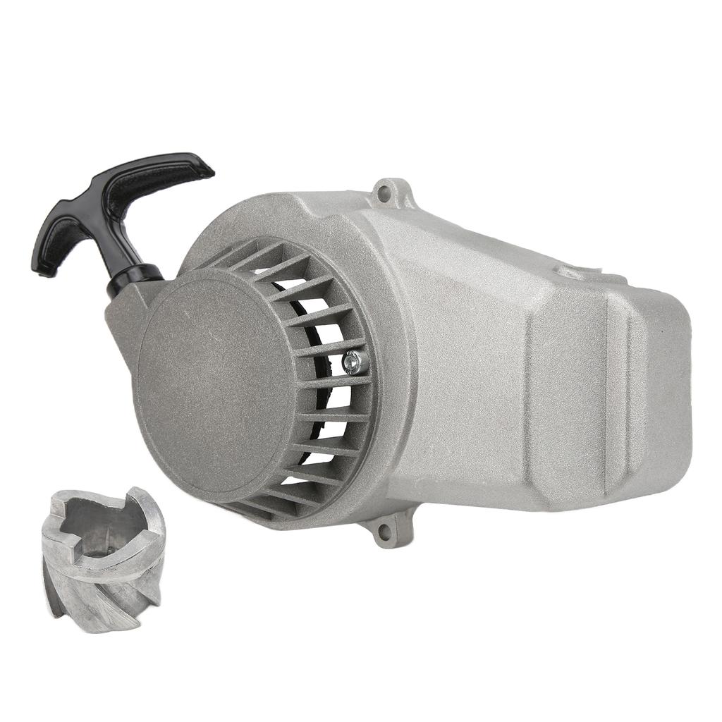 Pull Starter Start with Core Aluminum Alloy Fit for 2 Stroke 47cc 49cc Pocket Bike Mini Bike Dirt