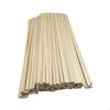 50 Pcs Unfinished Wooden Sticks Woodcrafts Handmade Smooth Arts Long Dowel Strips for Craft Supplies