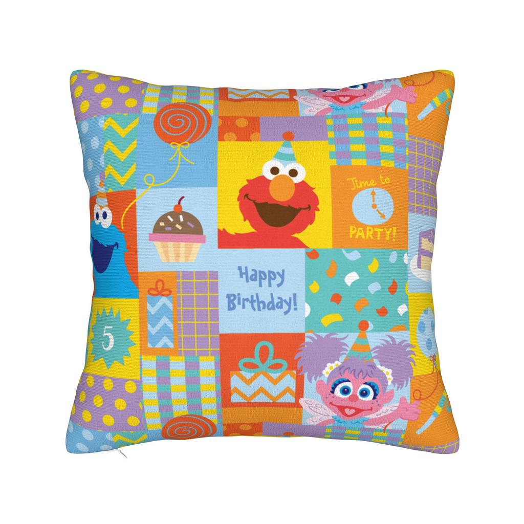 Warm Car Cookies Monsters Decorations Pillowcase Stuff Pillow Covers Square Multi Size