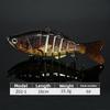 7 10cm Multi-section Bait Plastic Hard Bait Fake Bait Simulation Bionic Freshwater Luya Bait