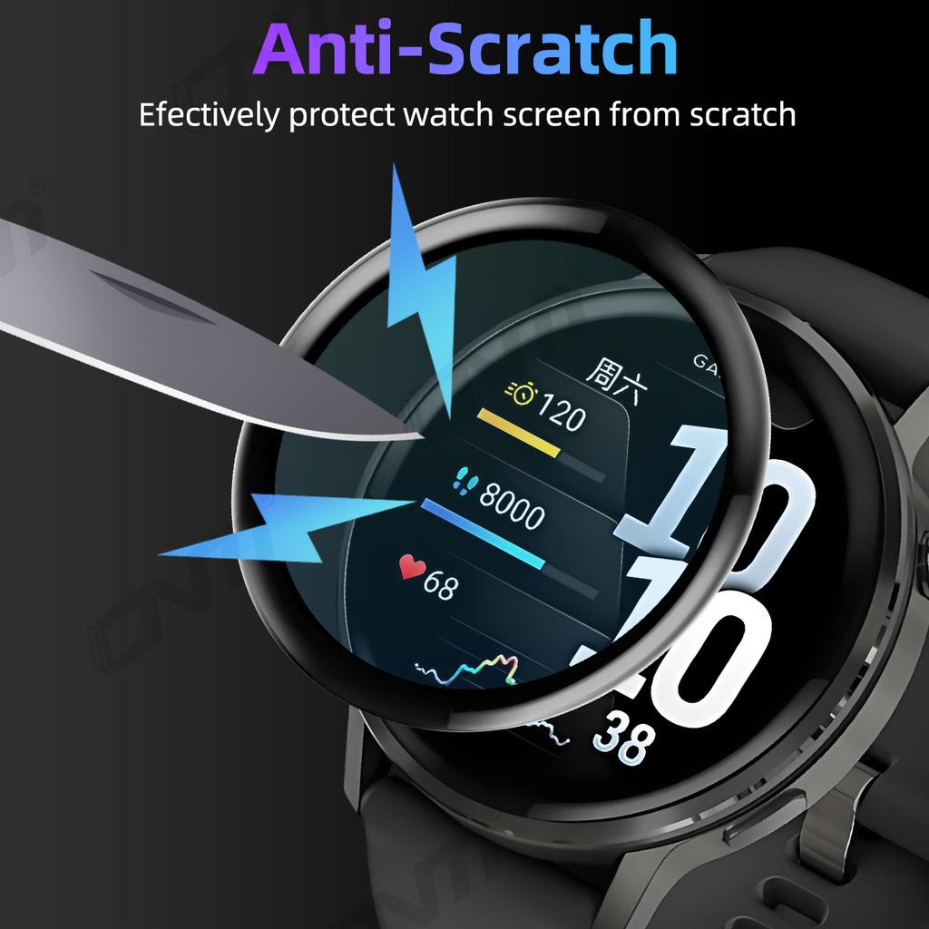 3D Protection Film for Garmin Venu 4 45mm 41mm Screen Protector, Full Coverage Anti-scratch for Venu4 Accessories (Not Glass)