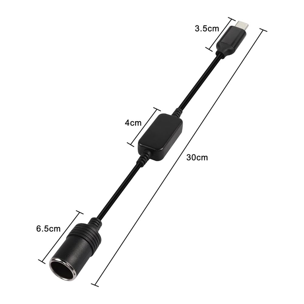 Cigarette Lighter Socket, Type C Adapter, Type C Port, 5V To , Female Adapter