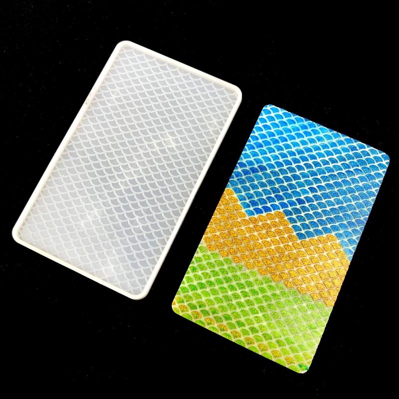 Coaster Molds for Resin Casting Rectangle Resin Epoxy Silicone Molds for Making Coasters Cups Mats Home Decor Craft