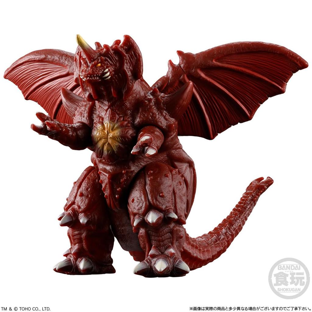 BANDAI Godzilla True Attack Encyclopedia Chewing Gum Candy Toy Set of -New Visitor- [Box 8]