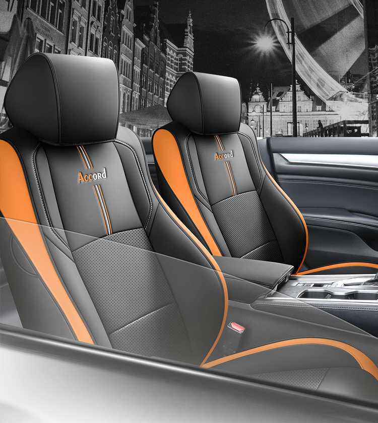 Honda Accord 10. Generation Ganzjahres-Kunstleder Autositzkissenbezug