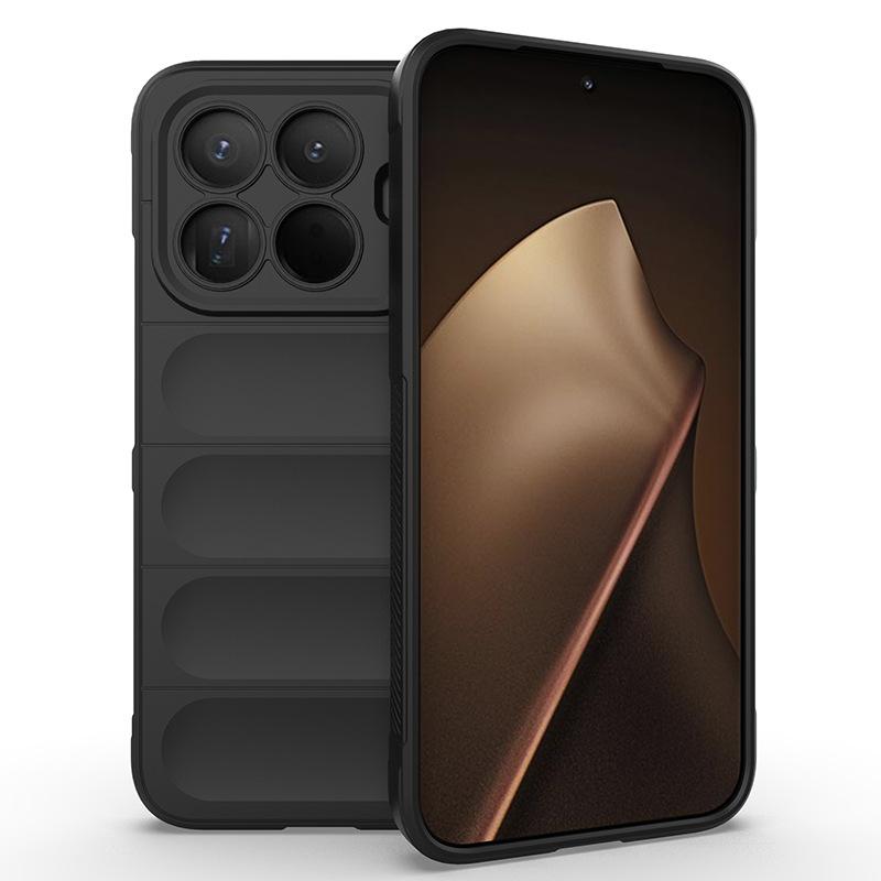 Xiaomi 15T Pro Phone Case,Soft TPU Shockproof Cover Phone Case Cover for Xiaomi 15T Pro чёрный
