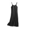 Women's Summer Dress Loose Beach Vacation Casual Deep V Neck Vest Dress Elegant Shirt Dress
