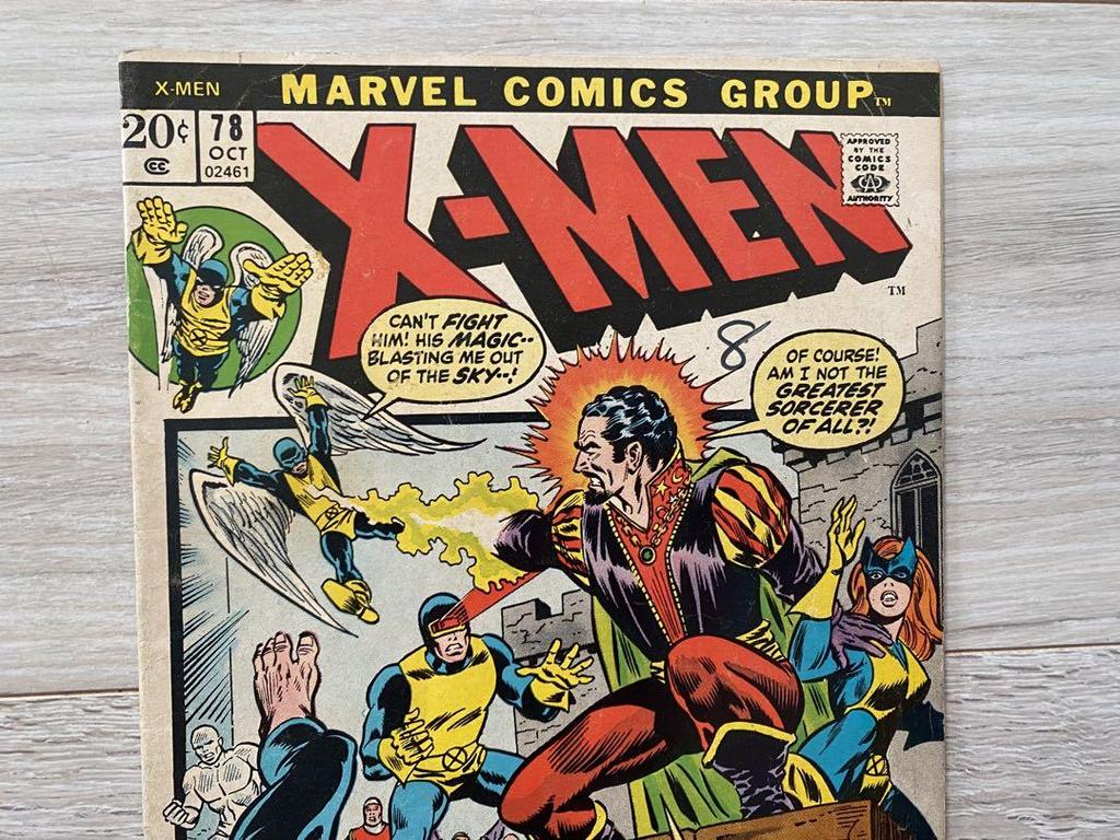 [USED] American Comics X-men 78 X-men Spiderman Marvel 1972