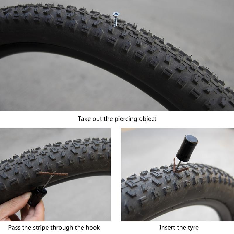 Bicycles Tubeless Kits for BMX and Road Mountain Bicycles Bike Tubeless Tire Tyre Repair Kits Tubeless Tyre Repair Kits
