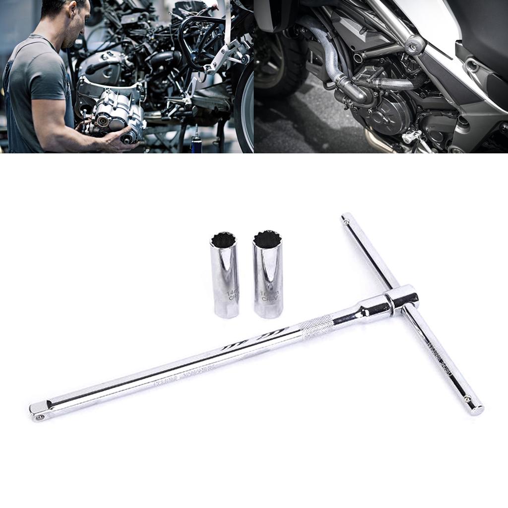 14/16mm Spark Plug Socket Wrench 3 Stage Spark Plug Cable Sleeve for Car Puller Auto Removal Tool Car Disassembly Tool