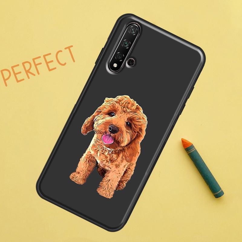 Cute Cockapoo Dog For Huawei Nova 5T 9 10 SE 7i 8i 11i 12i Y60 Y61 Y70 Y72 Y73 Y90 Y91 P20 P30 P40 Lite Case