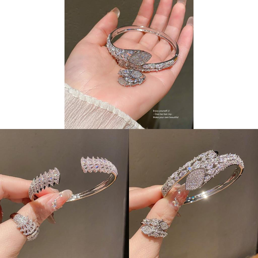 Snake Animal Jewelry Bracelet And Ring Combo In Silver For Trendy Daily Wear