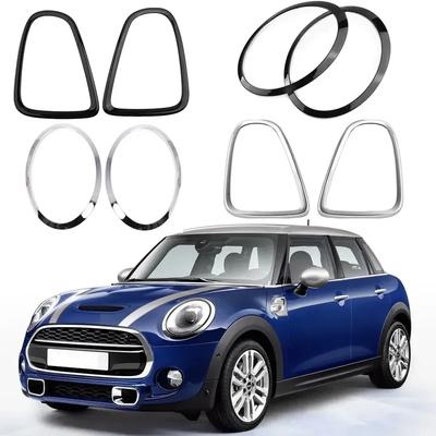 4 stuks Voor Koplampen Achterlicht Trim Ooglid Frame Kit Grille Trim Cover Voor Mini Cooper S R55 R56 R57 2007-2015 Ooglid Ring