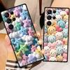 Cartoon Animals Cute Phone Case For Samsung Galaxy S26 S25 S24 S23 S22 S21 S20 Ultra Plus FE 5G Black Soft TPU