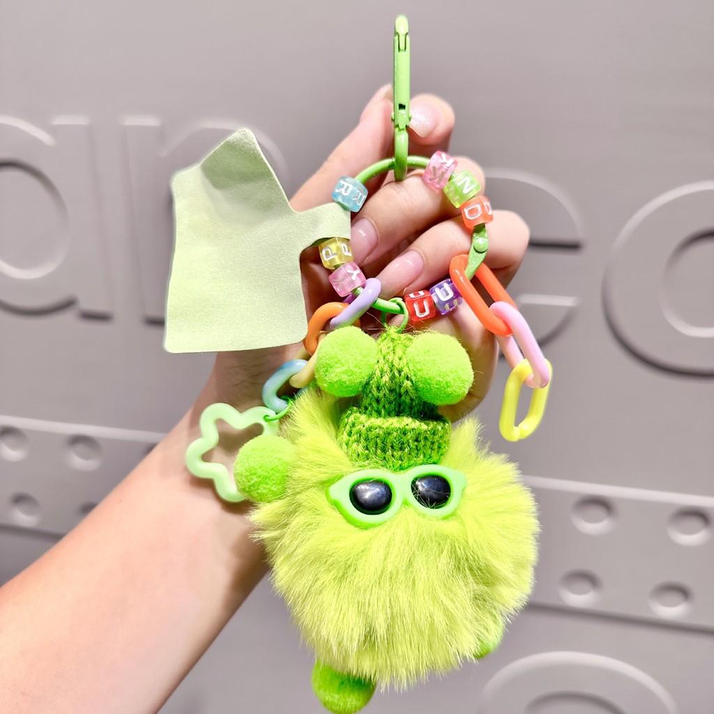 

Мультяшный Плюшевый Восхитительный Уголь Брелок Милые Аксессуары для Подарков и Коллекционирования зелёный