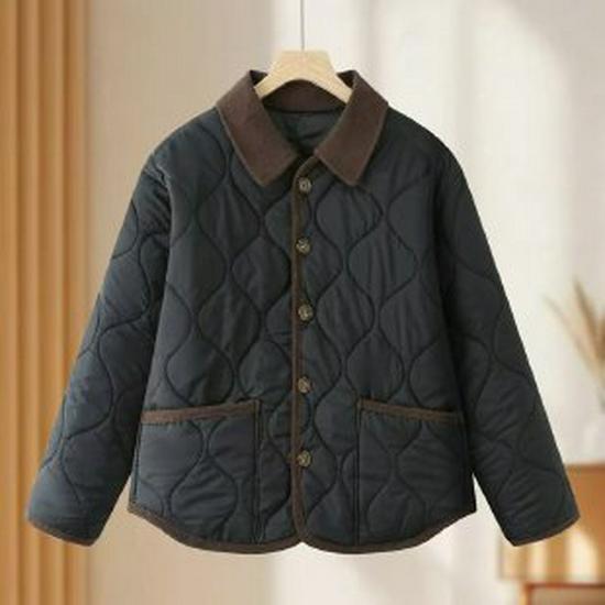 

Elegant Spring Cardigan - Chinese Style Jacket for Middle-aged & Elderly Women, 2026 Collection 2XL чорний