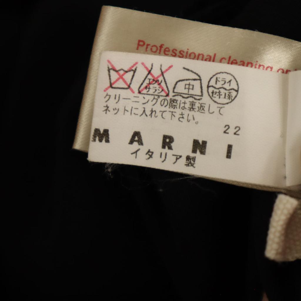MARNI made in Italy Long sleeve one piece 38 black Women Used