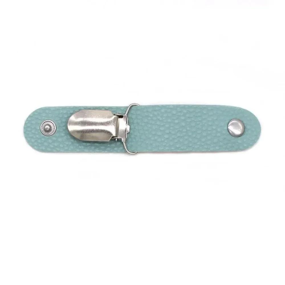 1 Peça de Presilhas para Chapéu para Viagem Clipe de Chapéu em Couro PU para Mala Bolsa de Mão Mochila Clipe de Bagagem para Chapéus Companheiro para Chapéus de Praia ao Ar Livre