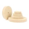 75-200Mm Wolle Polieren Rad Polieren Pads Winkel Grinder Filz Polieren Disc