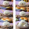 Cartoon Steamed Bun Squeeze Toy Simulated Dumpling Sensory Pinch Fidget Toy Stress Relief Relaxation Decompression Tool