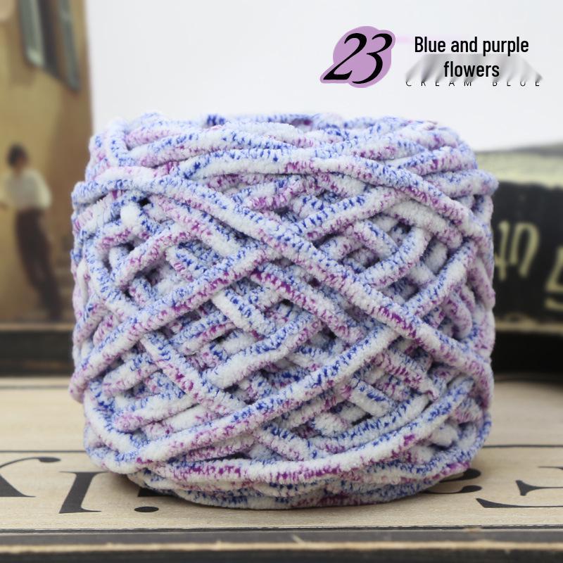 Ice Wool Thick Knitting Yarn for Blankets, Slippers, Neck Warmers, and Scarves