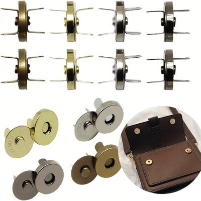 10 Set Manyetik Çıtçıt 18mm Kapatıcı Toka Cüzdan Mıknatıs Tokaları Seti, Dikiş, El Sanatları, Cüzdanlar, Çantalar, Giysiler İçin