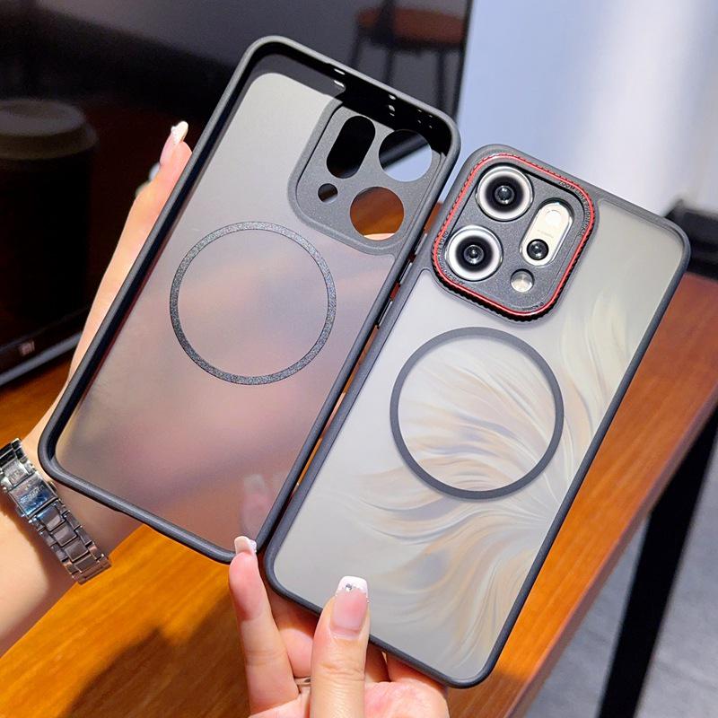 OPPO Reno14 FindX8Ultra Magnetic Frosted Translucent Case