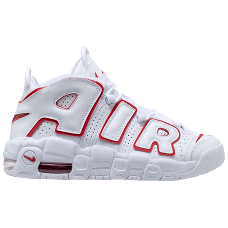 Nike Air More Uptempo 'White Varsity Red' Gs 415082-108