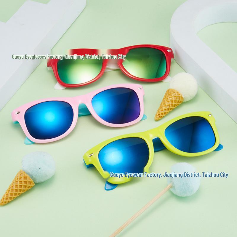 Kids' UV400 Fashion Sunglasses for Boys & Girls - Anti-UV Studs
