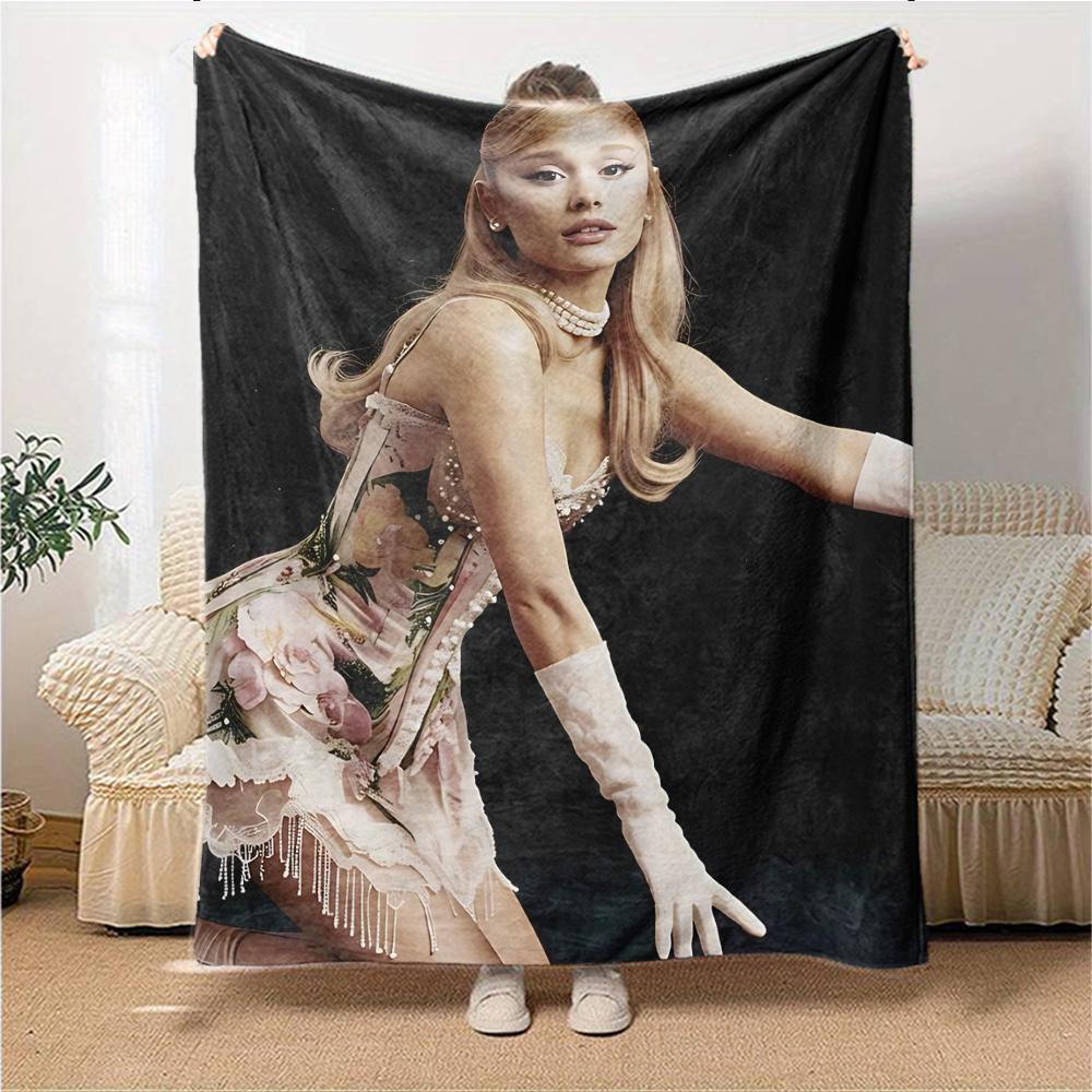Floral Fantasy Fashion Blanket Soft Throw Blanket For Home Bedroom Bed Sofa Travel Office Solid Christmas Blanket