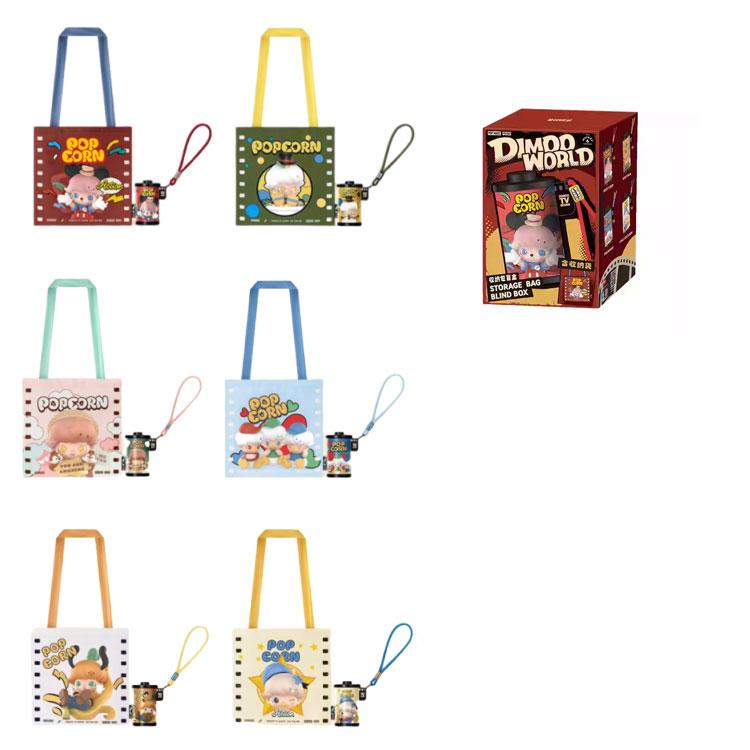 New POP MART Dimoo World X Disney Series Mickey Tv Show Storage Bag PPMT-2503-0022