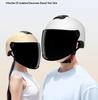 Durable Dual-Lens Motorcycle Half Helmet for Men & Women – Breathable, Sun-Protected, All-Season Safety