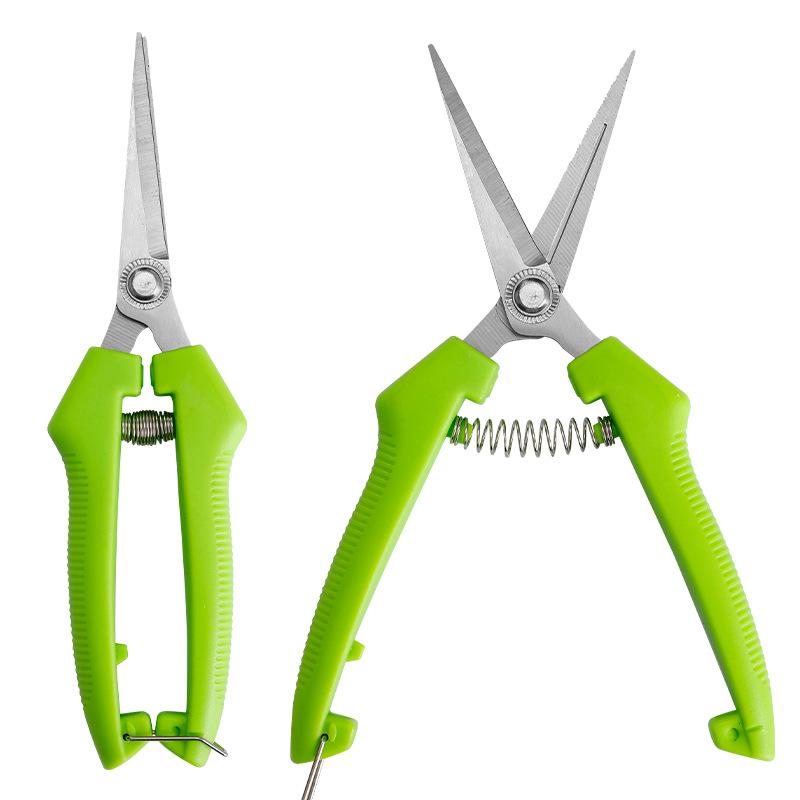 Premium Ergonomic Stainless Steel Garden Shears - Effortless Cutting Classic Style for Home Gardening Enthusiasts