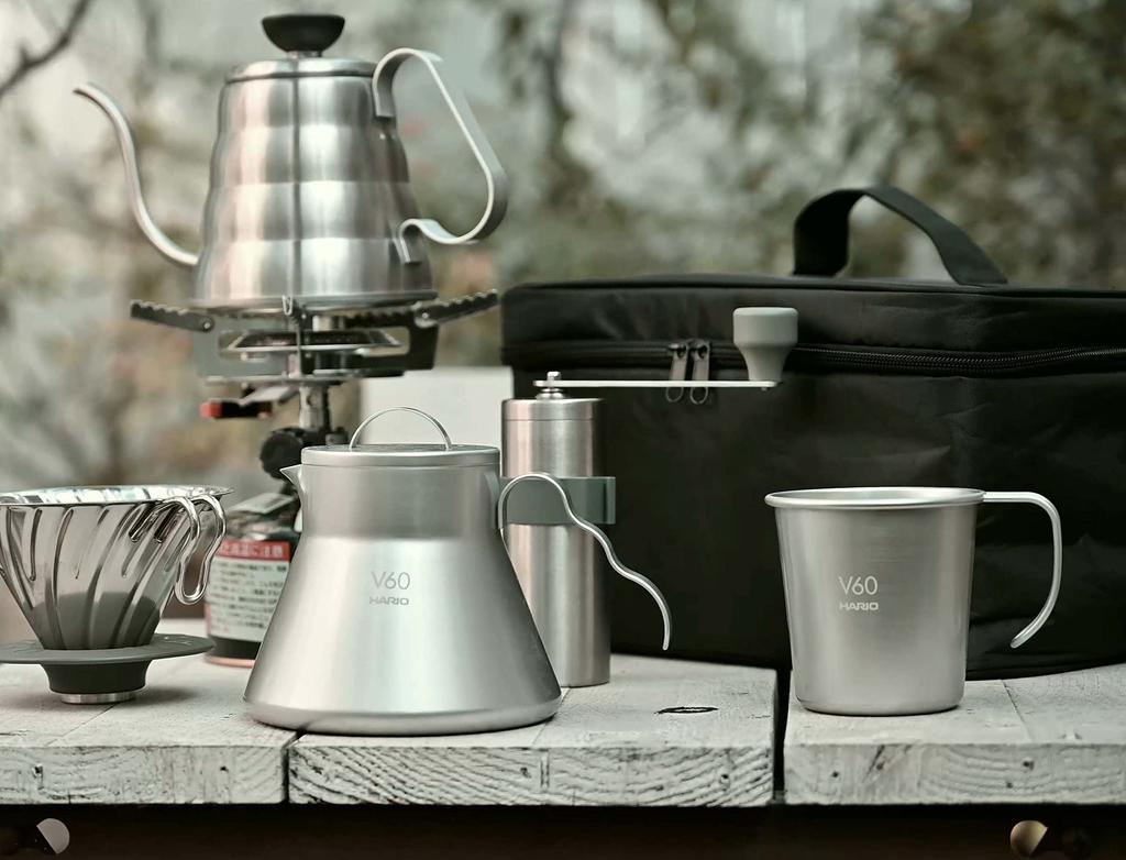 HARIO V60 Outdoor Coffee Bag, Black, O-VCB-B