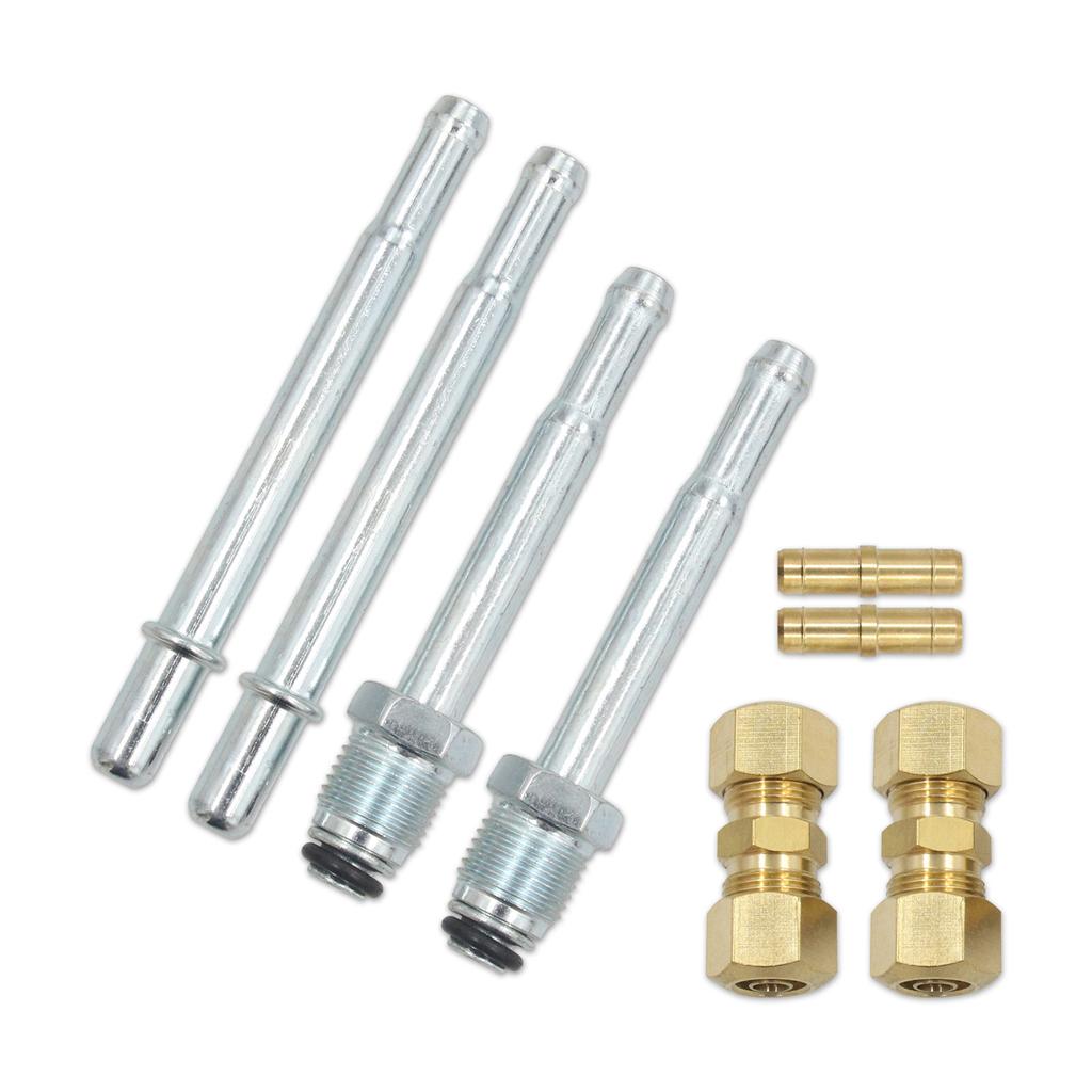 Zestawy naprawcze przewodu paliwowego 38 cali (10 mm) Nylonowy przewód paliwowy samochodowy z kolankiem 90 stopni 38 cali i prostym 38 cali