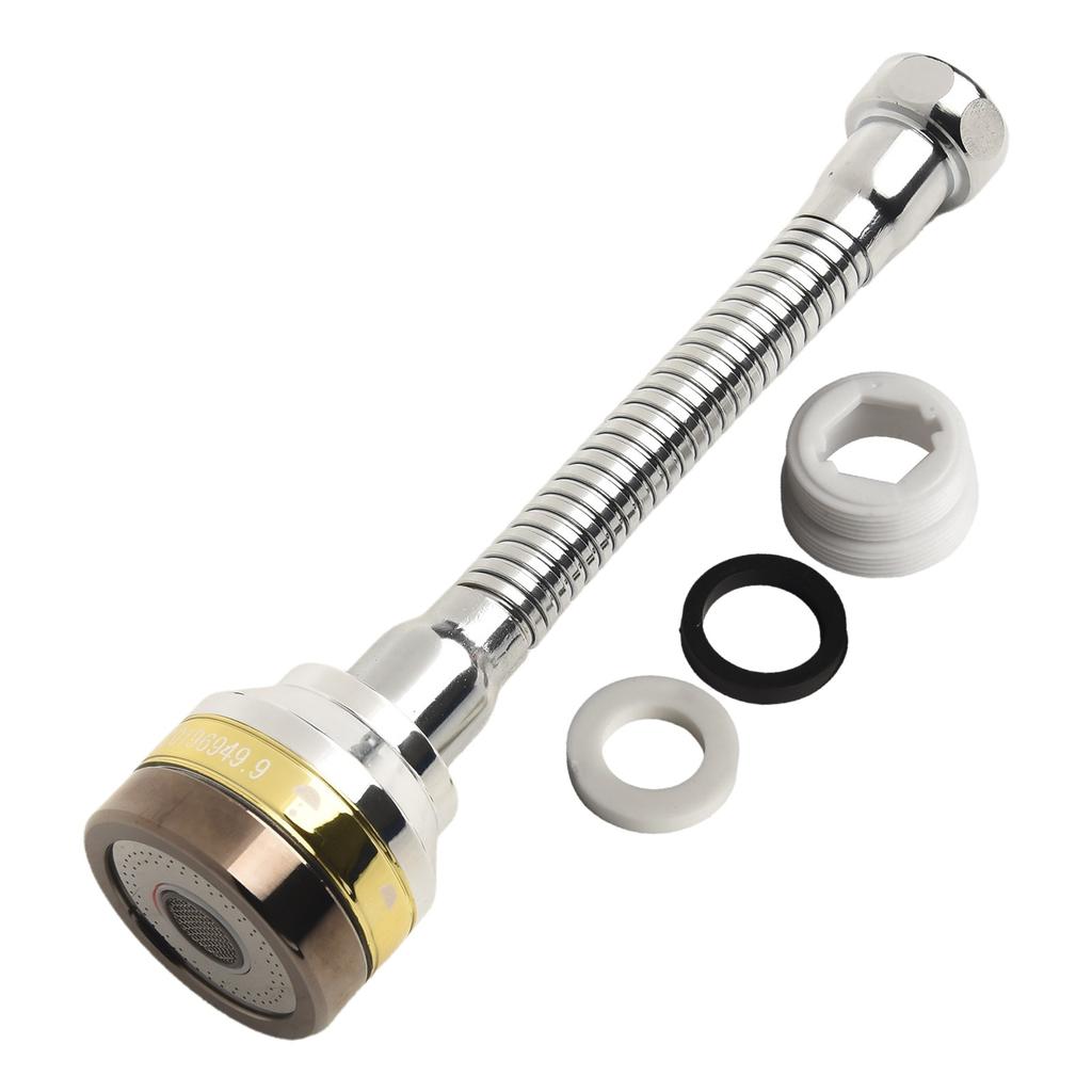Multiple Water Modes Design Note Widely Applicable Bendable Easy Installation Flexible Tap Spray Head Attachment