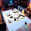 Pettson Och Findus Carpet Rug for Living Room Bedroom Home Sofa Decoration,Kids Play Nonslip Floor Mat