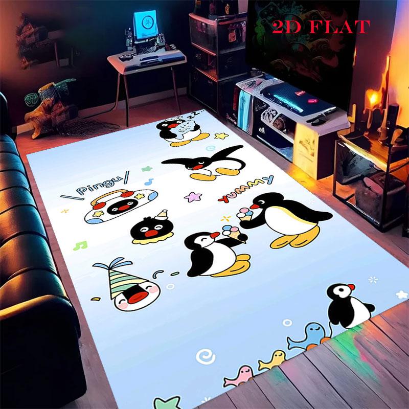Pettson Och Findus Carpet Rug for Living Room Bedroom Home Sofa Decoration,Kids Play Nonslip Floor Mat