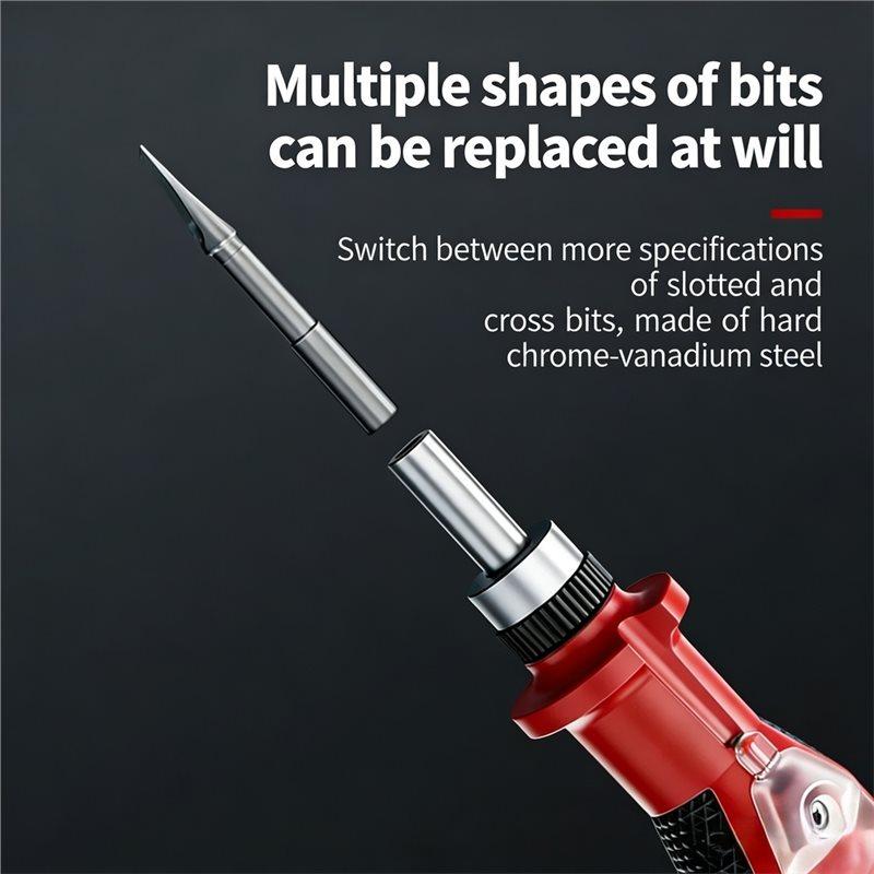 B97A-Electrical Induction Circuit Testing Tool Digital Voltage Tester Measuring Pen Cross-Head Flathead Screwdriver Pencil
